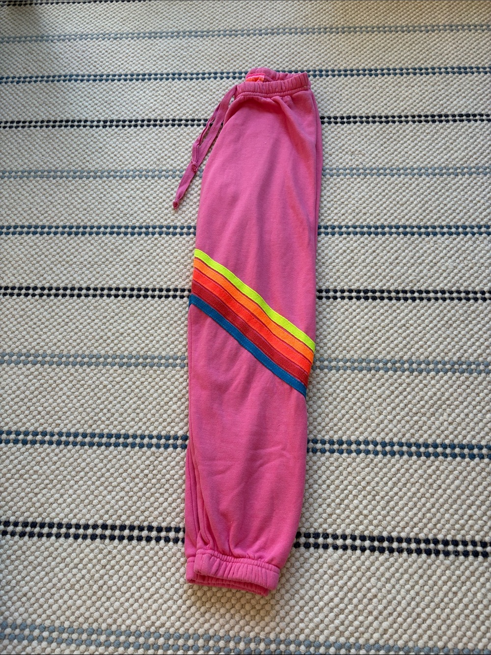 Aviator nation hot pink sweatpants size XS